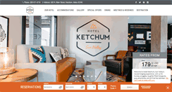Desktop Screenshot of hotelketchum.com